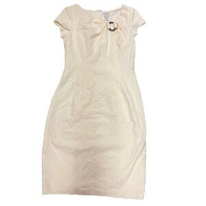 Cache Dress Womens professional white dress elegant dress 4 Caché classy- N